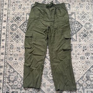 Stylish Nordstrom Rack green cargo pants